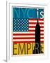 NYC Is Empire State-Joost Hogervorst-Framed Art Print