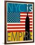 NYC Is Empire State-Joost Hogervorst-Framed Art Print