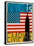 NYC Is Empire State-Joost Hogervorst-Framed Stretched Canvas