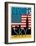 NYC Is Skyscrapers-Joost Hogervorst-Framed Art Print