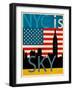 NYC Is Skyscrapers-Joost Hogervorst-Framed Art Print