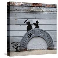 NYC Japanese Bridge-Banksy-Stretched Canvas