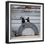 NYC Japanese Bridge-Banksy-Framed Giclee Print