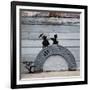 NYC Japanese Bridge-Banksy-Framed Giclee Print