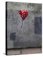 NYC Love-Banksy-Stretched Canvas