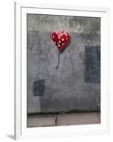 NYC Love-Banksy-Framed Giclee Print