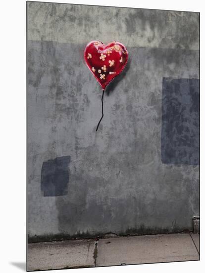 NYC Love-Banksy-Mounted Giclee Print