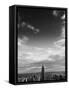 NYC Manhattan Sky-Nina Papiorek-Framed Stretched Canvas