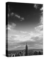 NYC Manhattan Sky-Nina Papiorek-Stretched Canvas