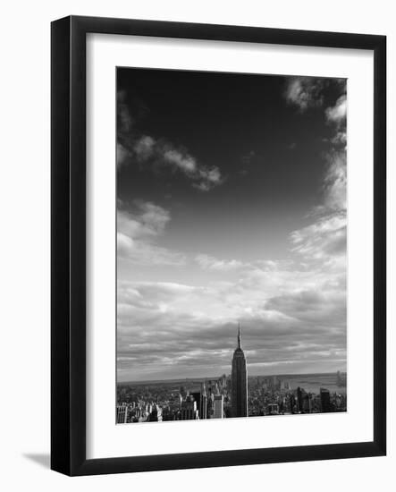 NYC Manhattan Sky-Nina Papiorek-Framed Photographic Print