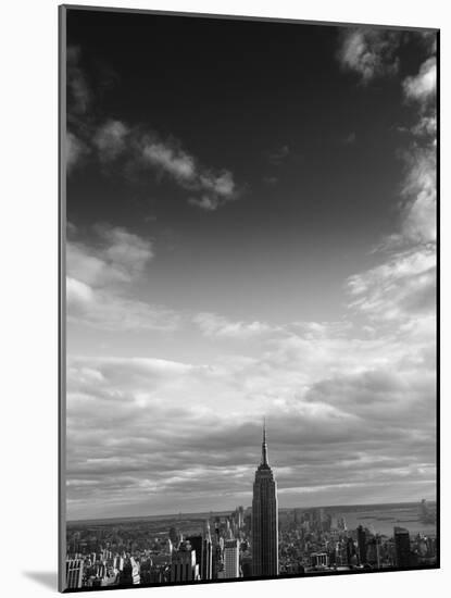 NYC Manhattan Sky-Nina Papiorek-Mounted Photographic Print