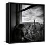 NYC Manhattan View-Nina Papiorek-Framed Stretched Canvas