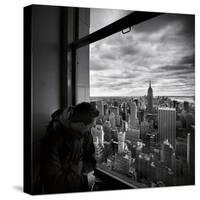 NYC Manhattan View-Nina Papiorek-Stretched Canvas