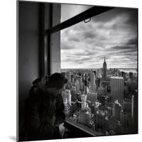 NYC Manhattan View-Nina Papiorek-Mounted Photographic Print