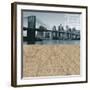 NYC Map I-The Vintage Collection-Framed Giclee Print