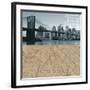 NYC Map I-The Vintage Collection-Framed Giclee Print