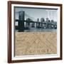 NYC Map I-The Vintage Collection-Framed Giclee Print