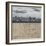 NYC Map II-The Vintage Collection-Framed Giclee Print