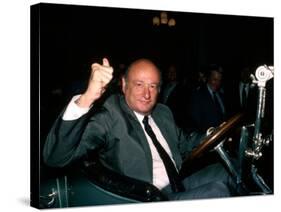 NYC Mayor Ed Koch-David Mcgough-Stretched Canvas