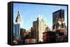 NYC Midtown Cityscape-Philippe Hugonnard-Framed Stretched Canvas