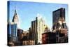 NYC Midtown Cityscape-Philippe Hugonnard-Stretched Canvas