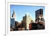 NYC Midtown Cityscape-Philippe Hugonnard-Framed Giclee Print