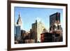 NYC Midtown Cityscape-Philippe Hugonnard-Framed Giclee Print