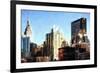 NYC Midtown Cityscape-Philippe Hugonnard-Framed Giclee Print