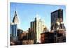 NYC Midtown Cityscape-Philippe Hugonnard-Framed Giclee Print