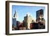 NYC Midtown Cityscape-Philippe Hugonnard-Framed Giclee Print