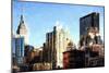 NYC Midtown Cityscape-Philippe Hugonnard-Mounted Giclee Print