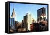 NYC Midtown Cityscape-Philippe Hugonnard-Framed Stretched Canvas