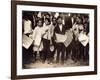 NYC Newsboys and Newsgirl, Lewis Hine, 1910-Science Source-Framed Giclee Print