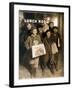 NYC Newsboys, Lewis Hine, 1908-Science Source-Framed Giclee Print