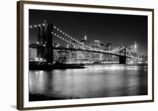 NYC Nights-Nina Papiorek-Framed Giclee Print