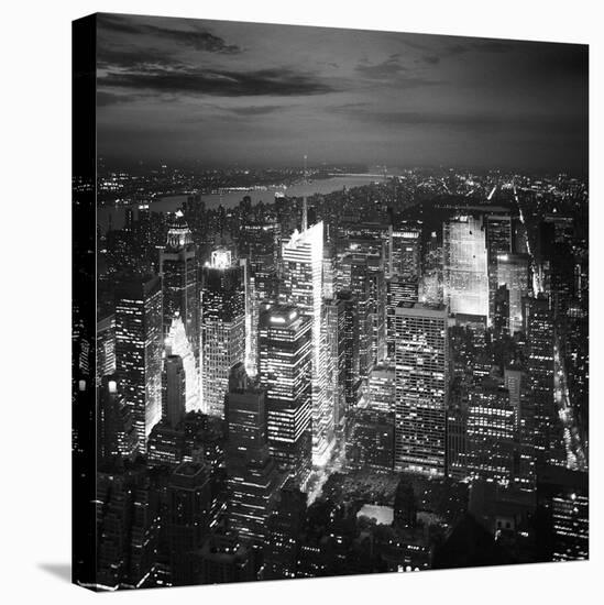 NYC Nights-Nina Papiorek-Stretched Canvas