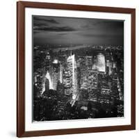 NYC Nights-Nina Papiorek-Framed Photographic Print