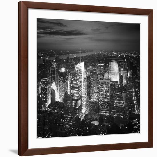 NYC Nights-Nina Papiorek-Framed Photographic Print