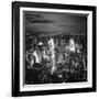 NYC Nights-Nina Papiorek-Framed Photographic Print