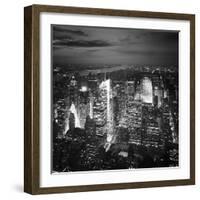 NYC Nights-Nina Papiorek-Framed Photographic Print