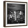 NYC Nights-Nina Papiorek-Framed Photographic Print