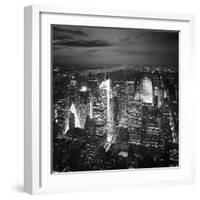 NYC Nights-Nina Papiorek-Framed Photographic Print