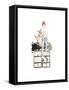 NYC Or Bust Illo-Alicia Zyburt-Framed Stretched Canvas