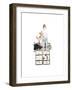 NYC Or Bust Illo-Alicia Zyburt-Framed Art Print