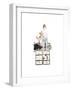 NYC Or Bust Illo-Alicia Zyburt-Framed Art Print