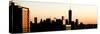 NYC Panoramic Cityscape with the One World Trade Center (1WTC) at Sunset-Philippe Hugonnard-Stretched Canvas