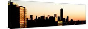 NYC Panoramic Cityscape with the One World Trade Center (1WTC) at Sunset-Philippe Hugonnard-Stretched Canvas