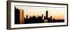 NYC Panoramic Cityscape with the One World Trade Center (1WTC) at Sunset-Philippe Hugonnard-Framed Photographic Print