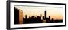 NYC Panoramic Cityscape with the One World Trade Center (1WTC) at Sunset-Philippe Hugonnard-Framed Photographic Print