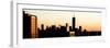 NYC Panoramic Cityscape with the One World Trade Center (1WTC) at Sunset-Philippe Hugonnard-Framed Photographic Print